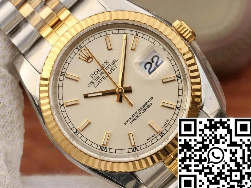 Datejust 116233 Gold Rolex AR Factory Yellow 36MM 1228